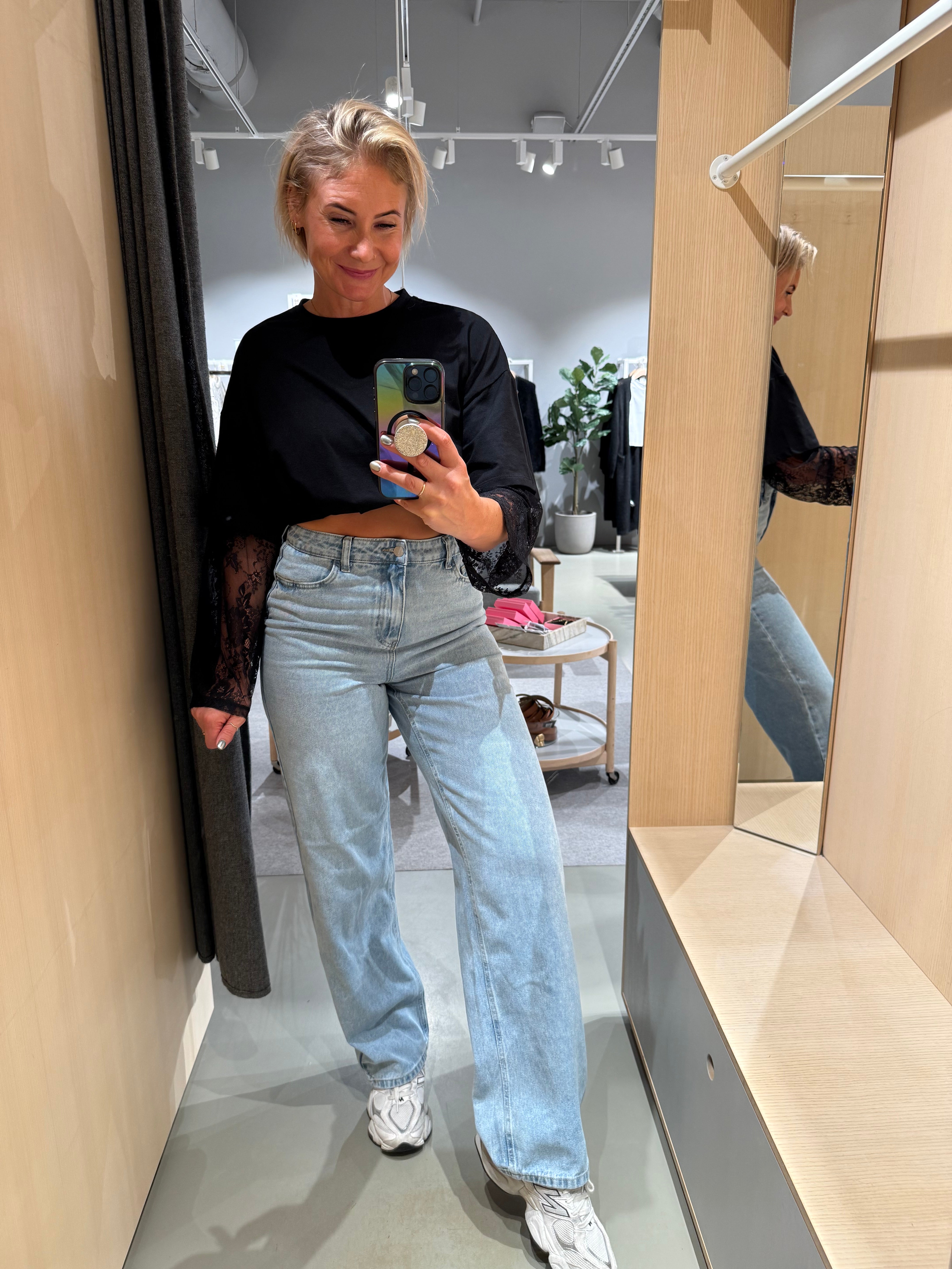 NMALEXA Jeans - Light Blue Denim